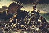 Theodore Wall Art - The Raft of the Medusa by Theodore Gericault